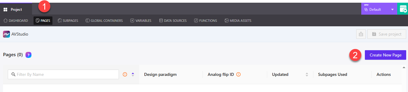 Accessing Pages
